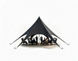 Шатер "Звезда" для для ресторанов и уличного фудкорта